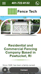 Mobile Screenshot of fencetechri.com